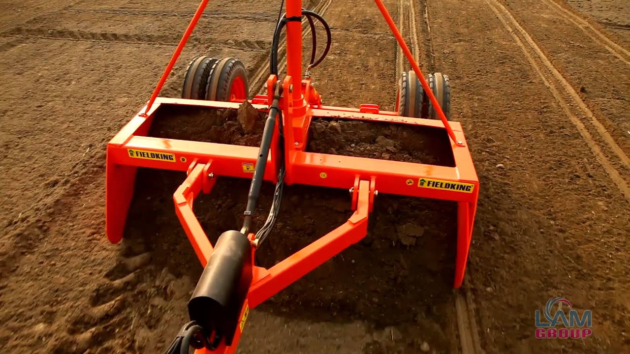 Laser Land Leveler | Eco Planer Laser Guided Land Leveler - Fieldking
