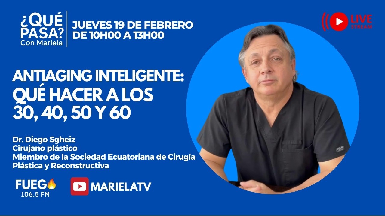¿Qué Pasa? con Mariela: Antiaging inteligente: qué hacer a los 30, 40, 50 y 60