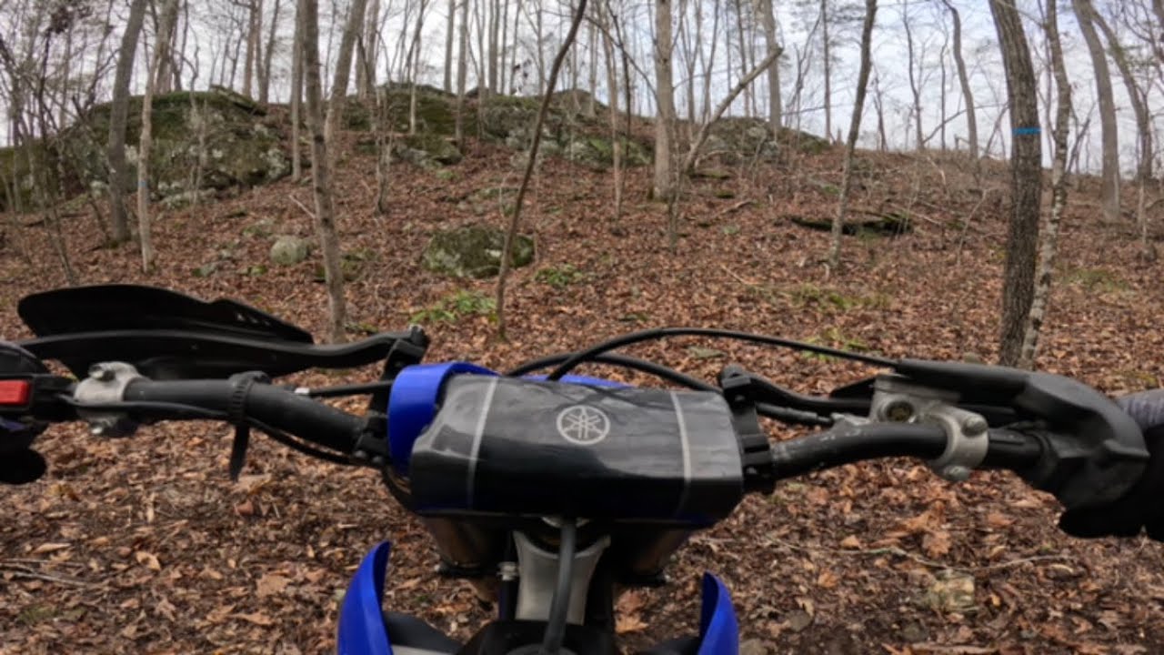 RAW uncut riding on NEW TRAIL!