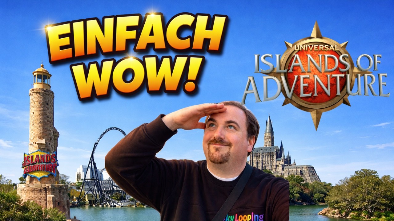 Der BESTE Freizeitpark der Welt? 🎢 Islands of Adventure | Orlando 2026