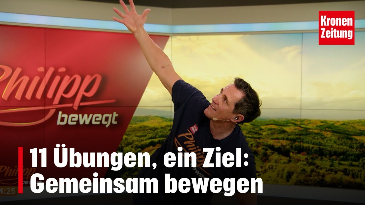 11 Übungen, ein Ziel: Gemeinsam bewegen | krone.tv 
