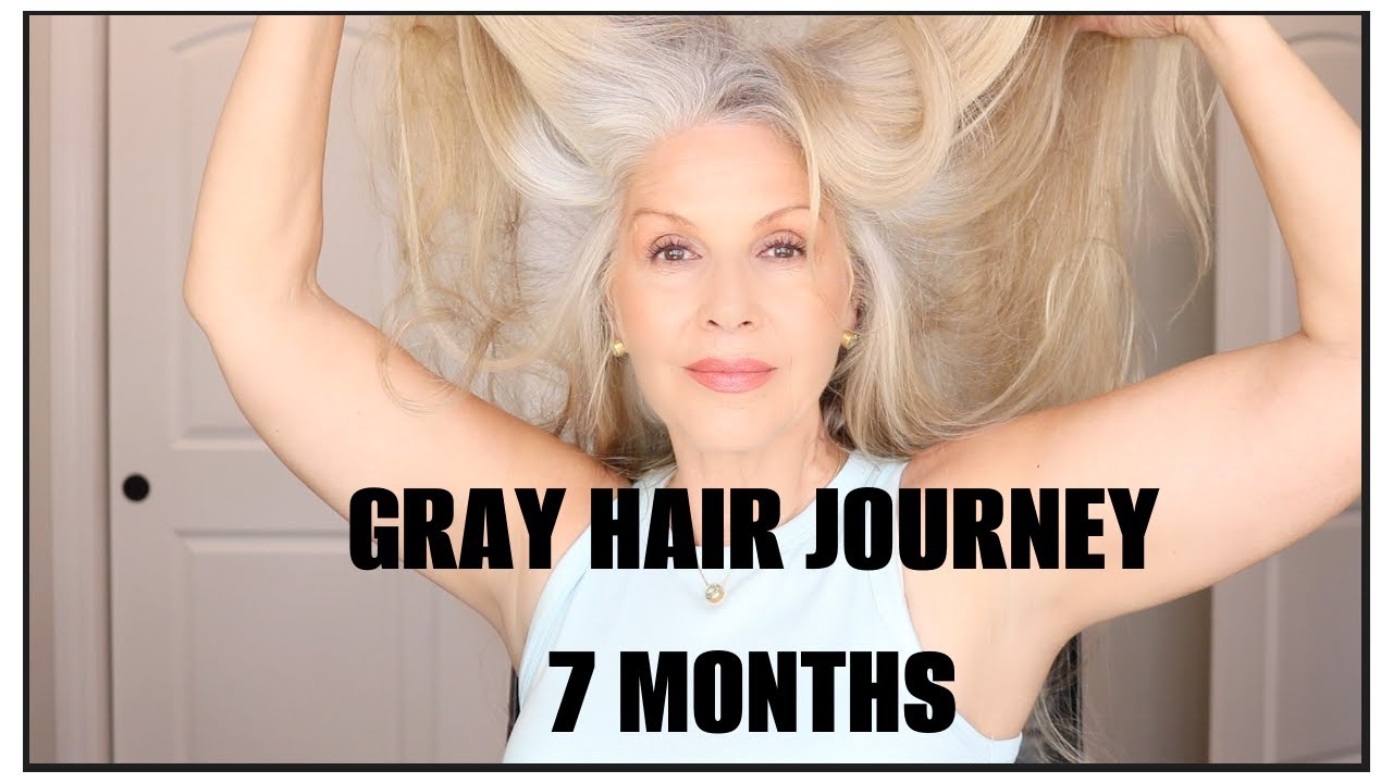 GRAY HAIR | IS IT FOR YOU | 7 MONTHS GROWTH