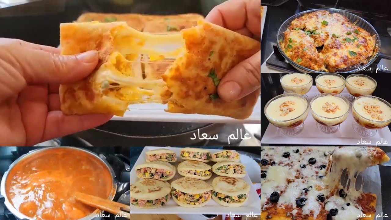 بلا ماتفكري في طبلة الفطور  كلشي ساهل/ بطبوط معمر /بيتزا بلاماتحتاجي تقطعيها/ أحلى سندويتش /حريرة