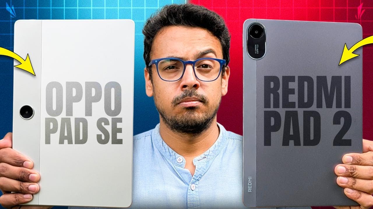 Redmi Pad 2 vs OPPO Pad SE – Best Tablet Under ₹15,000? 🤯