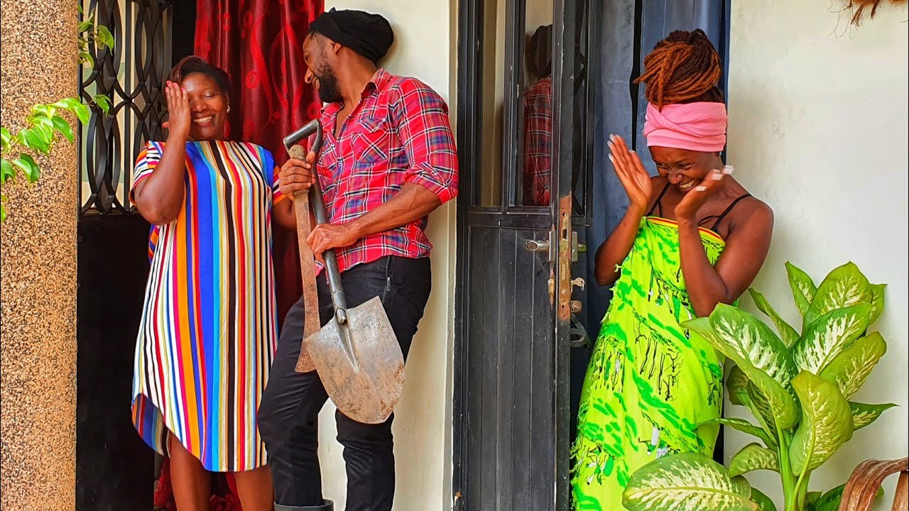 Eva finally gets her shamba cut! Kansiime Anne. African comedy
