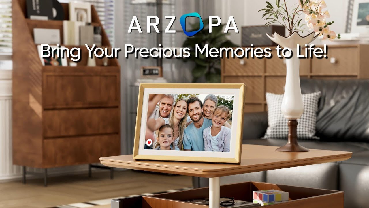 Bring Your Precious Memories to Life with ARZOPA Digital Frame | The Perfect Gift for Loved Ones