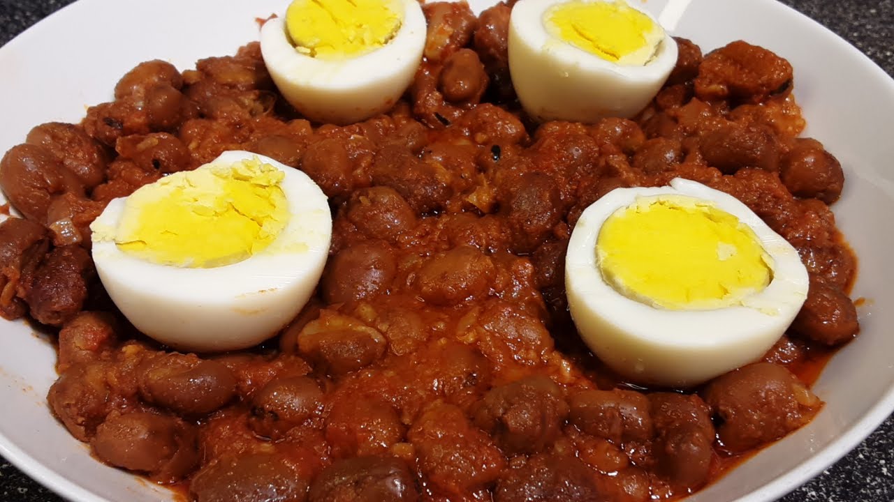 فول مطبوخ علي الطريقة السودانية ٢ - Sudanese Fava Beans 2 - Sudanese Food