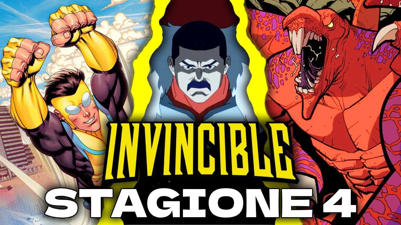 INVINCIBLE STAGIONE 4: COSA SAPERE + ANALISI TRAILER!