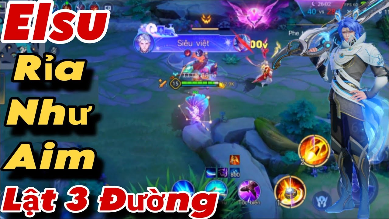 Elsu Cấu Rỉa Cỡ Này Thì Có Khác Gì Aim Trận Đấu Lật Kèo 3 Đường 2 Tà Thần Siêu Cấp Mãn Nhãn