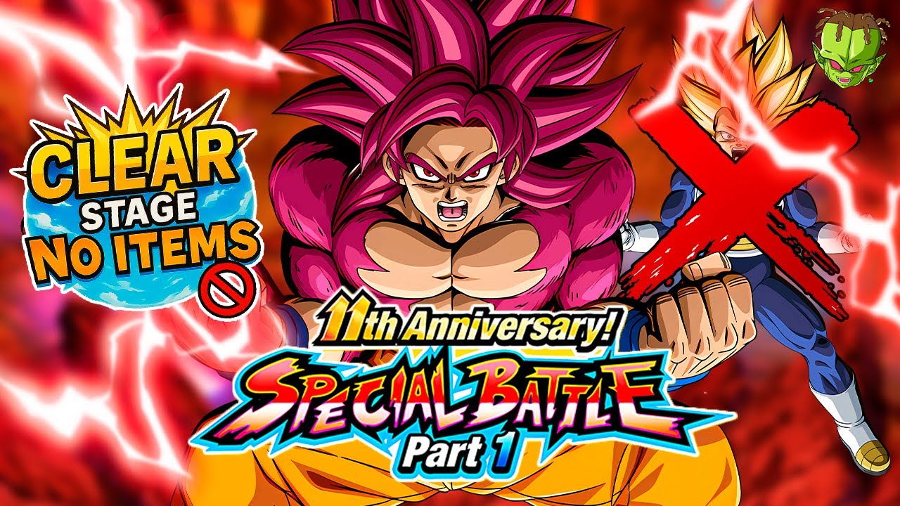 SIN PERSONAJES NUEVOS!! 11 ANNIVERSARY SPECIAL BATTLE STAGE 2 VS GOKU SSJ4 | Dokkan Battle