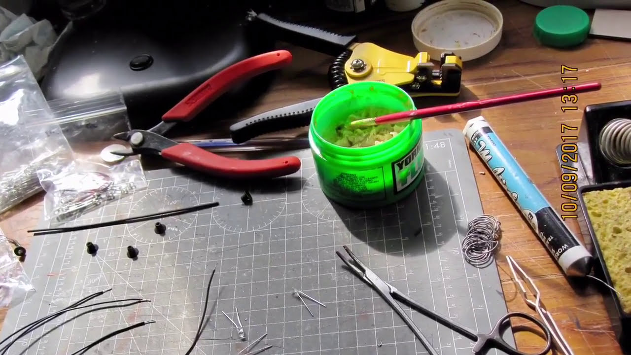 Making Model Railway Station Lamps .... my way