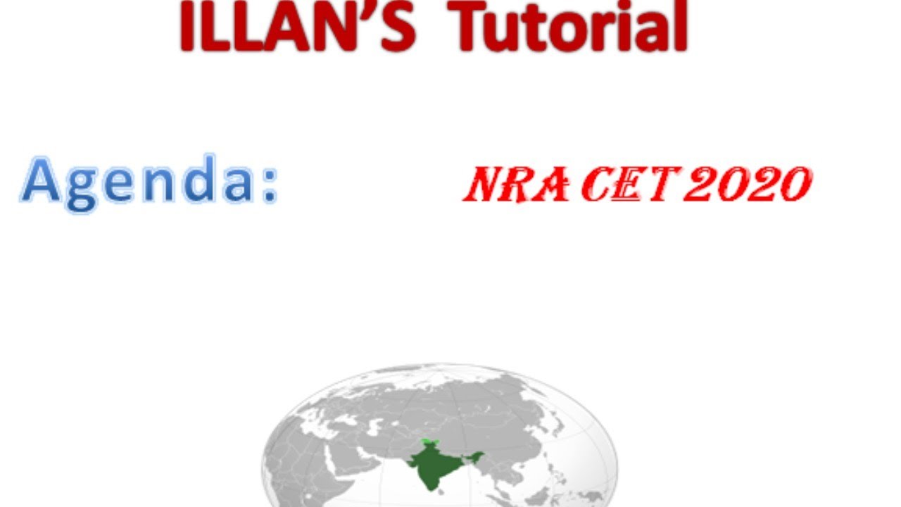 NRA CET- 2020