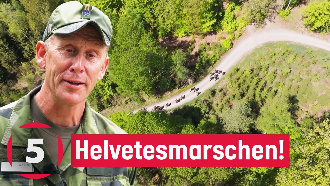 Överlever rekryterna HELVETESMARSCHEN?! | Kompani Svan | Kanal 5