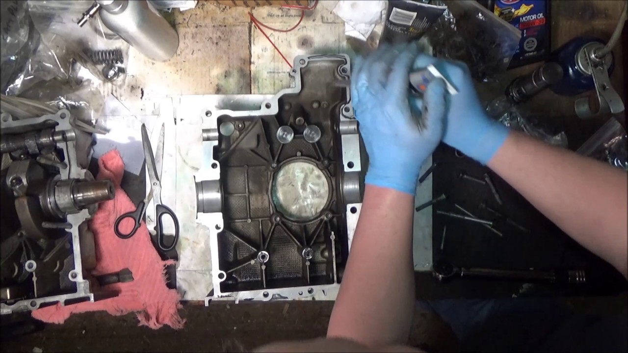 Kohler kt17 Rebuild Part 8: Assembling the Crankcase