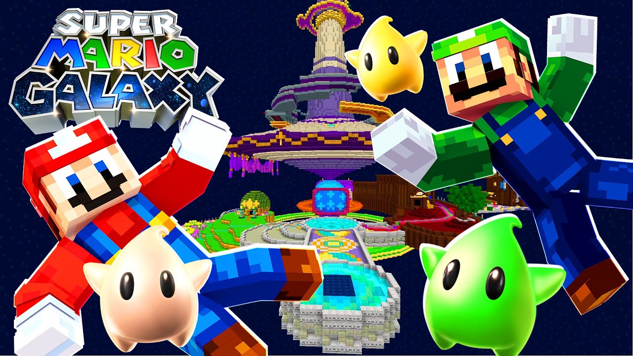 SUPER MARIO GALAXY BABYSITTER! | Minecraft Super Mario | [145]