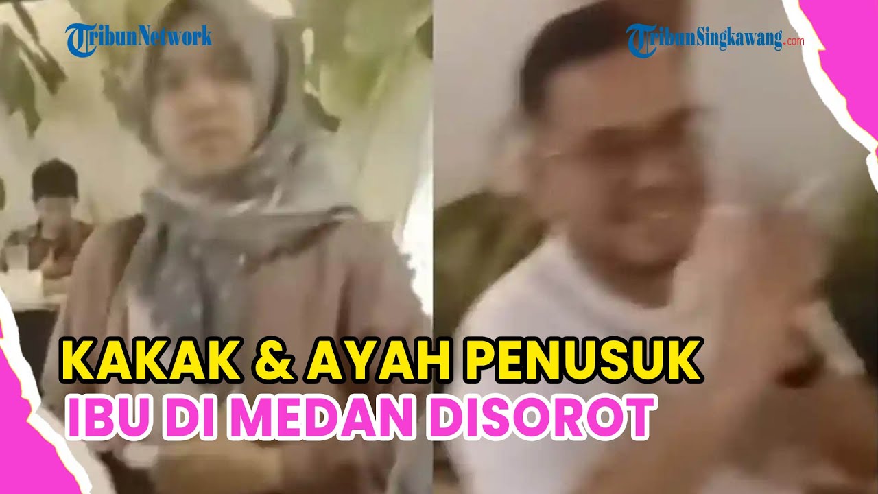 VIRAL❗GELAGAT KAKAK DAN AYAH SISWA SD TERDUGA PEMBUNUH IBU NONGKRONG, EKSPRESI DAN LUKA DISOROT