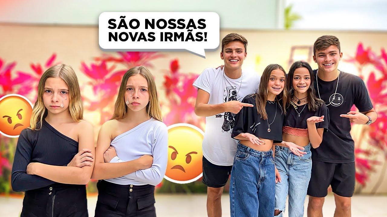 MINHAS IRMÃS FICARAM COM CIÚMES DA MILLENA E DA MANU MAIA! •Irmãos Scribel•