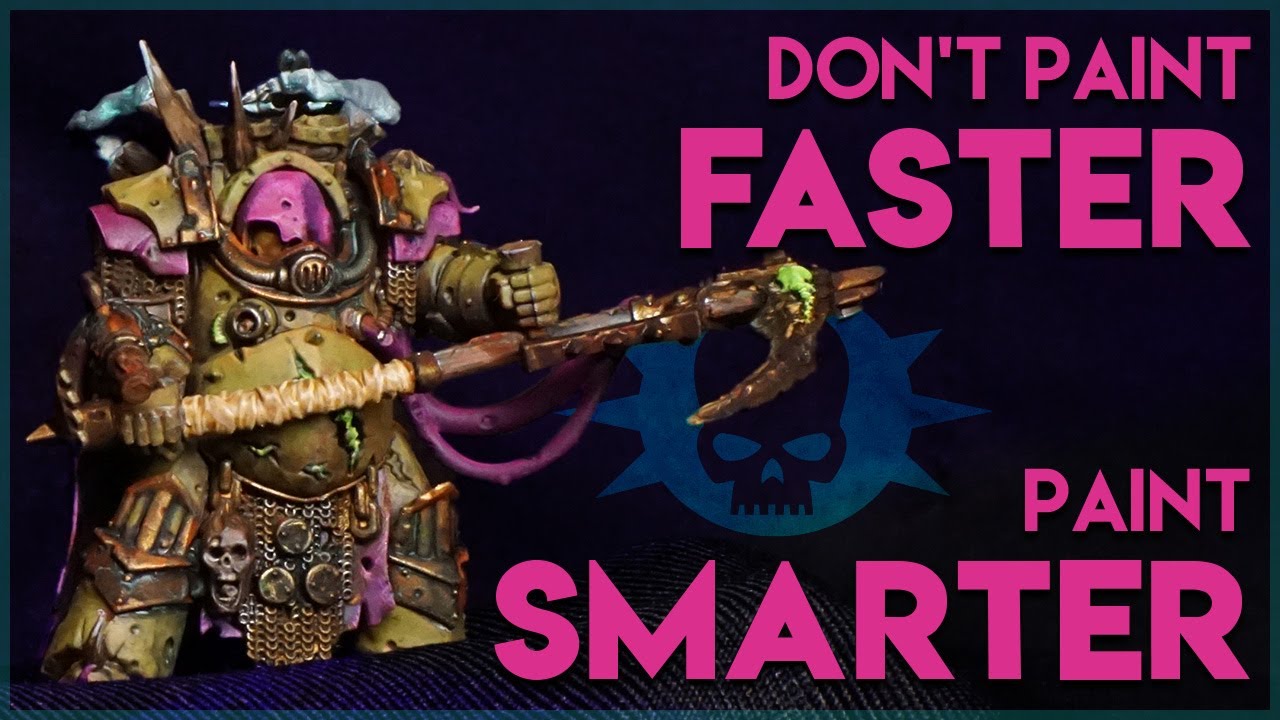 How to paint Death Guard with Texture