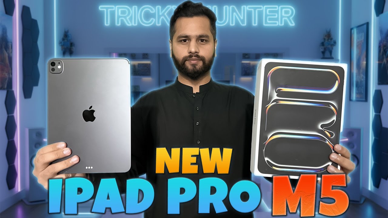 New IPAD PRO M5 (2025) | Unboxing | Tricky Hunter