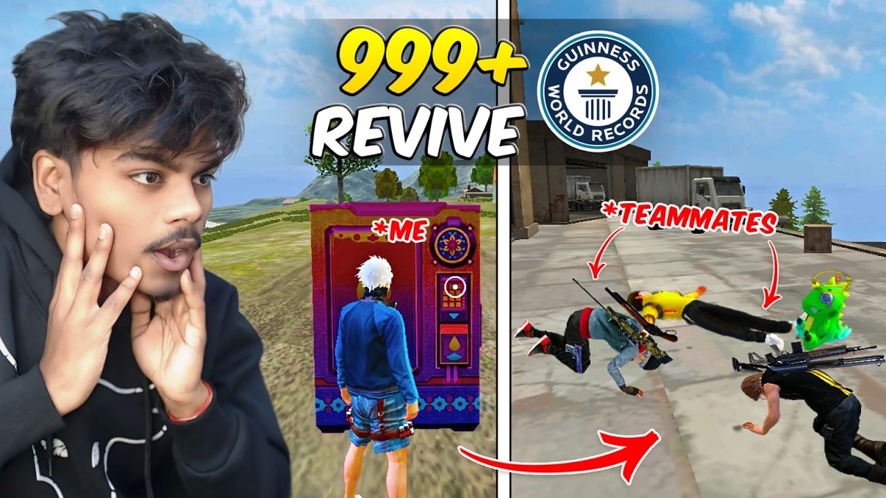 World Record: 999+ Revives in ONE Match 💀