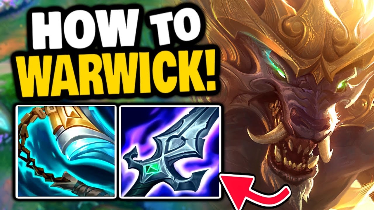 A simple GUIDE to play WARWICK Jungle & CARRY!!