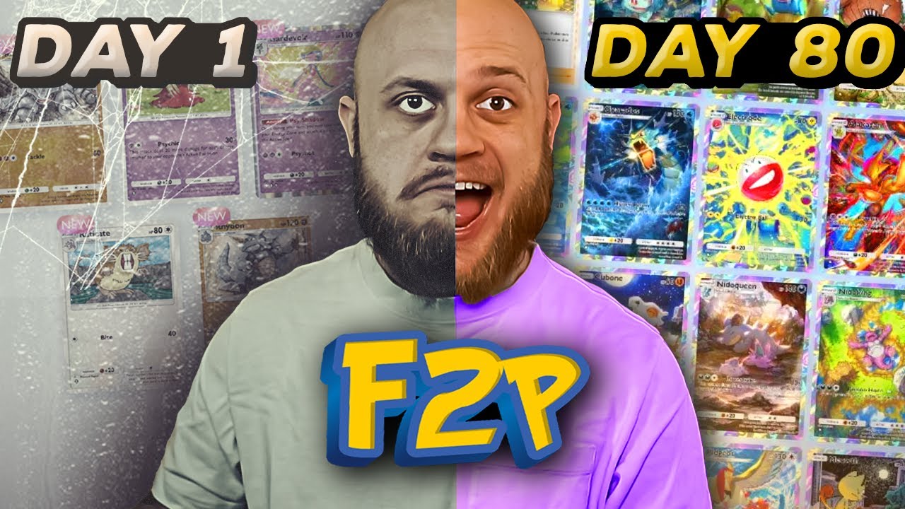 I Played Pokémon TCG Pocket F2P for 80 Days - THE MOVIE