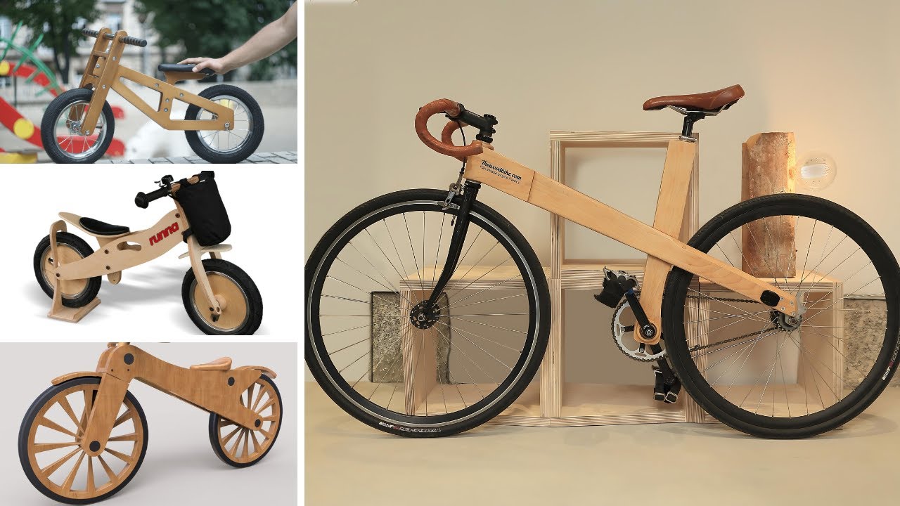 Bicicleta de Madera Diseño Sustentable y Estilo Único!