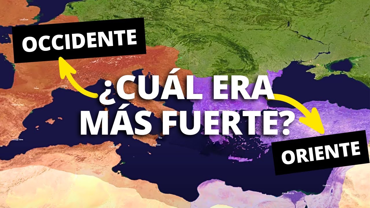 Imperio Romano: La Diferencia entre Este vs Oeste