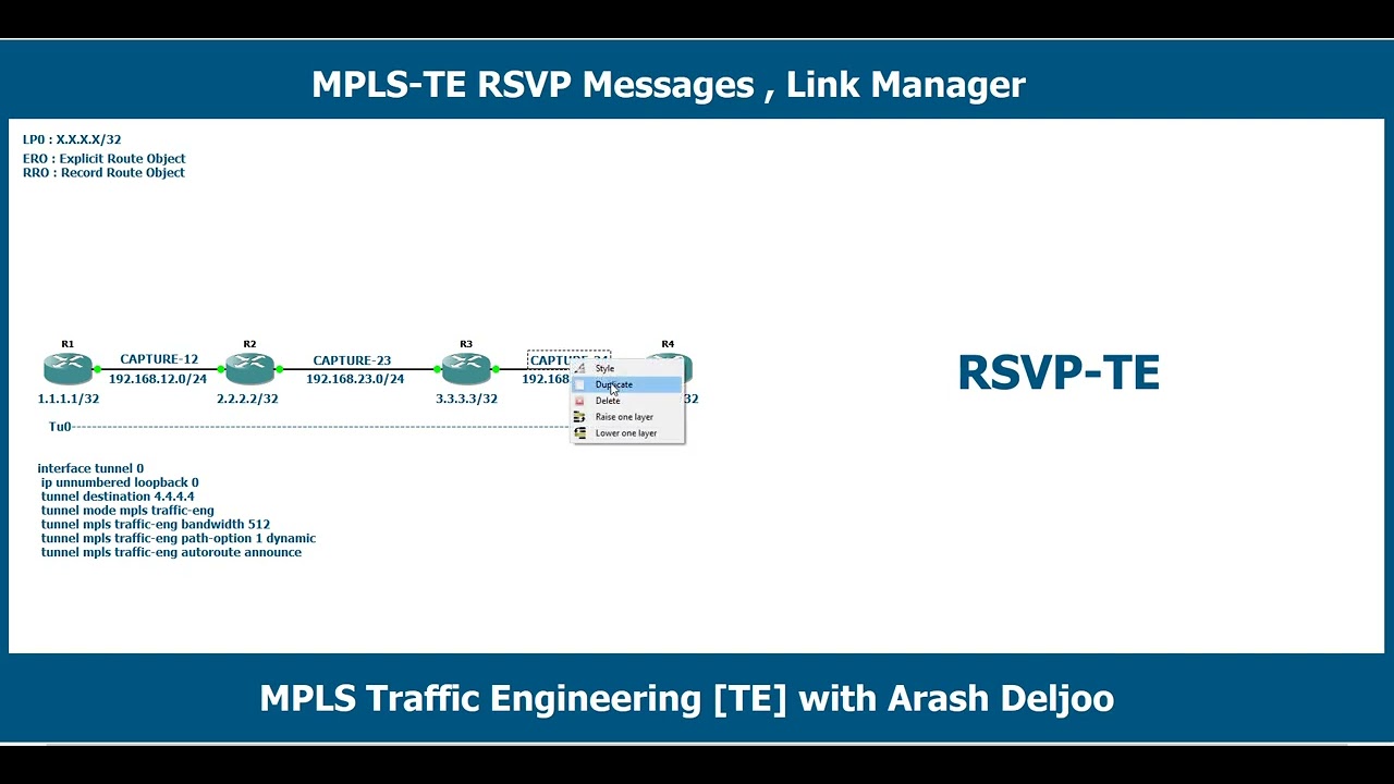 26 MPLS TE - RSVP Messages Details by  ArashDeljoo - Part1/7