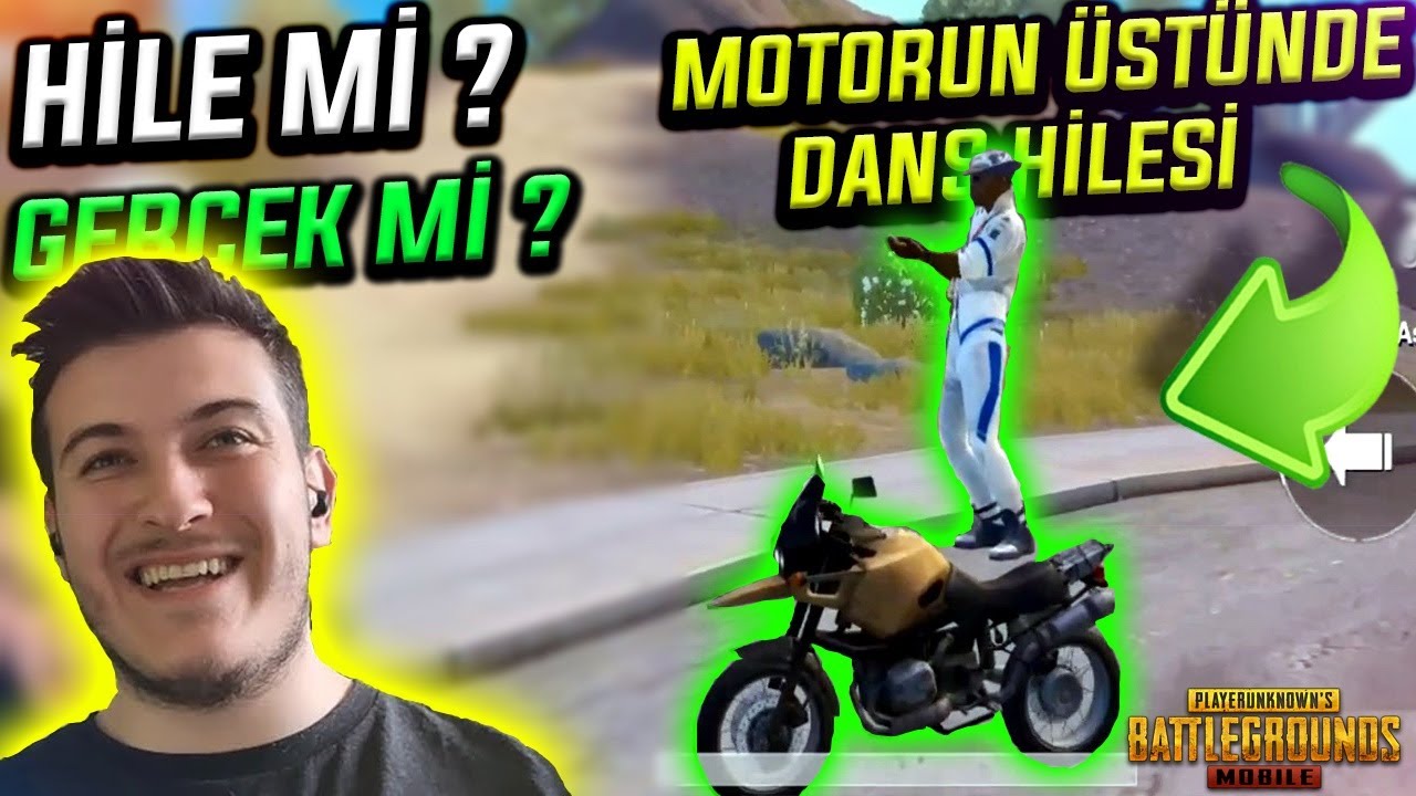 KİMSENİN BİLMEDİĞİ MOTORUN ÜSTÜNDE DANS HİLESİ ?HİLE Mİ GERÇEK Mİ ? PUBG Mobile