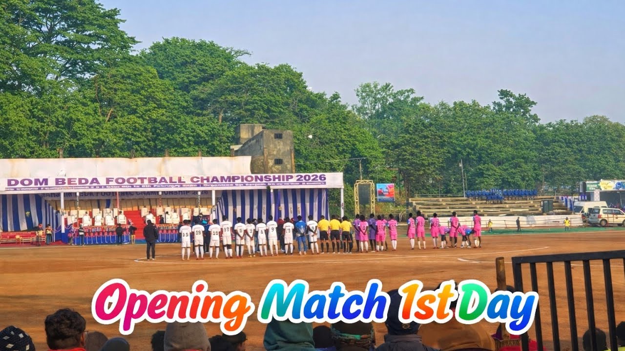 Opening Match 1st Day |Sarjom Beda Football Championship 2026 ⚽🔥