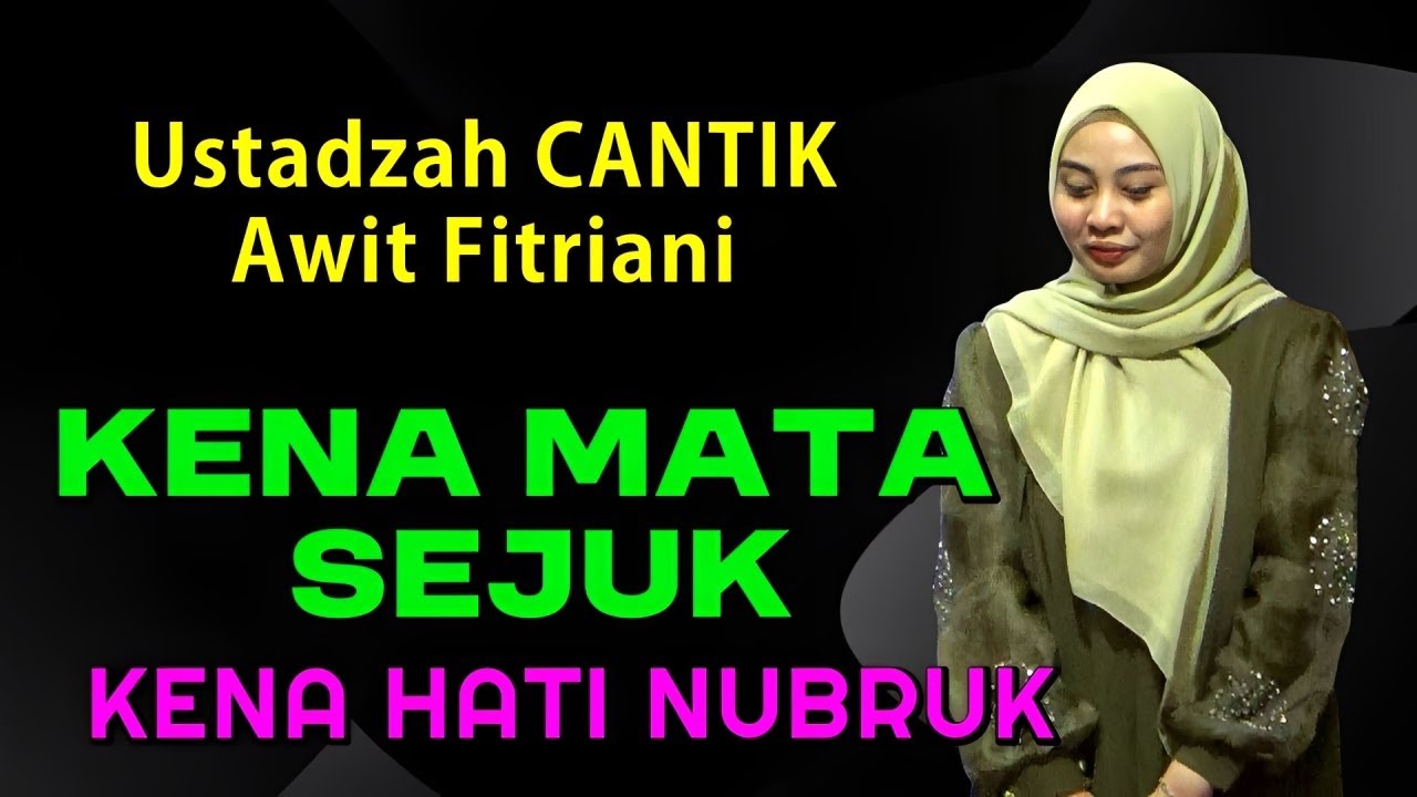 Ustadzah cantik awit fitriani ceramah sunda lucu terbaru