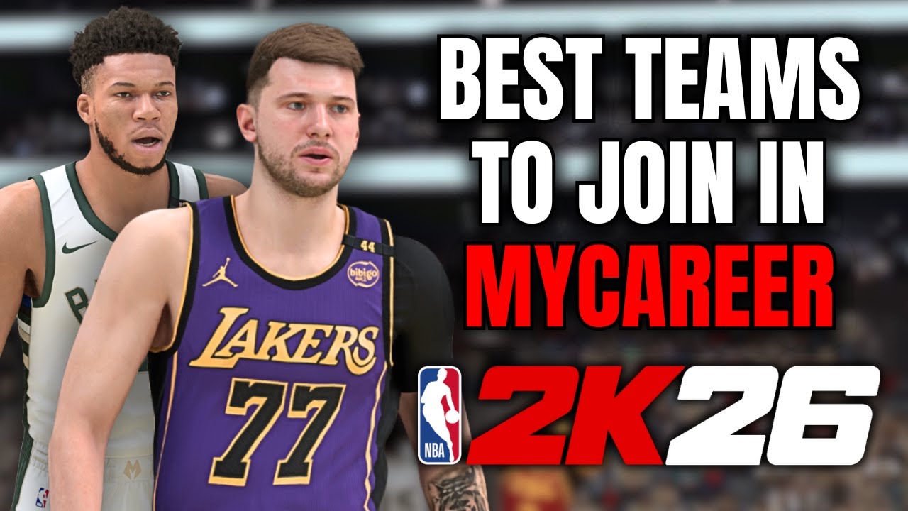 The Top 5 Teams to Join for Each Position in NBA 2K26 MyCareer