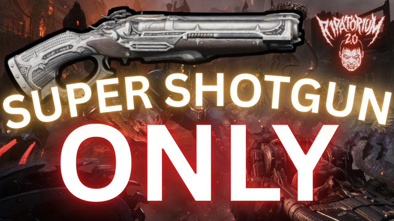 One Gun Challenge PART 10 - DOOM: The Dark Ages - SADISTIC Ripatorium 2.0