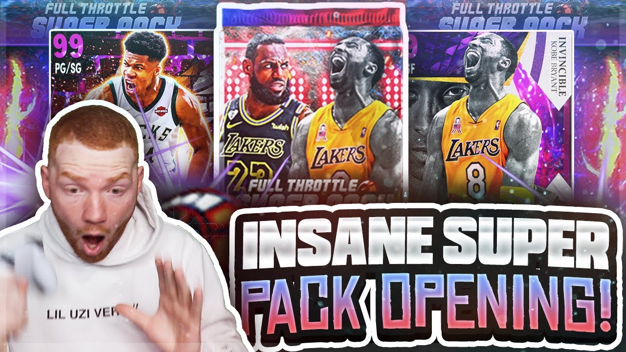*CRAZY* Full Throttle SUPER Pack OPENING!! Most INSANE PULL! (NBA 2K21 MyTeam)