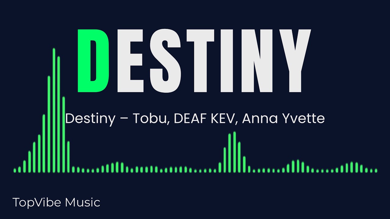 Destiny – Tobu | NCS Release ⚡ Audio Spectrum | TopVibe Music