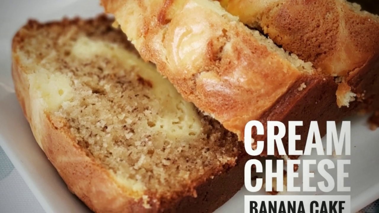 Cream Cheese-Filled Banana Bread | Super Moist