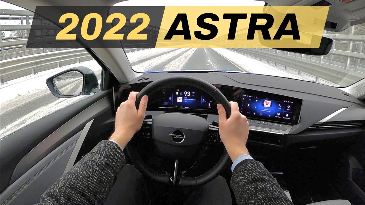 2022 Opel Astra POV Drive In Snowy conditions (Binaural Audio)