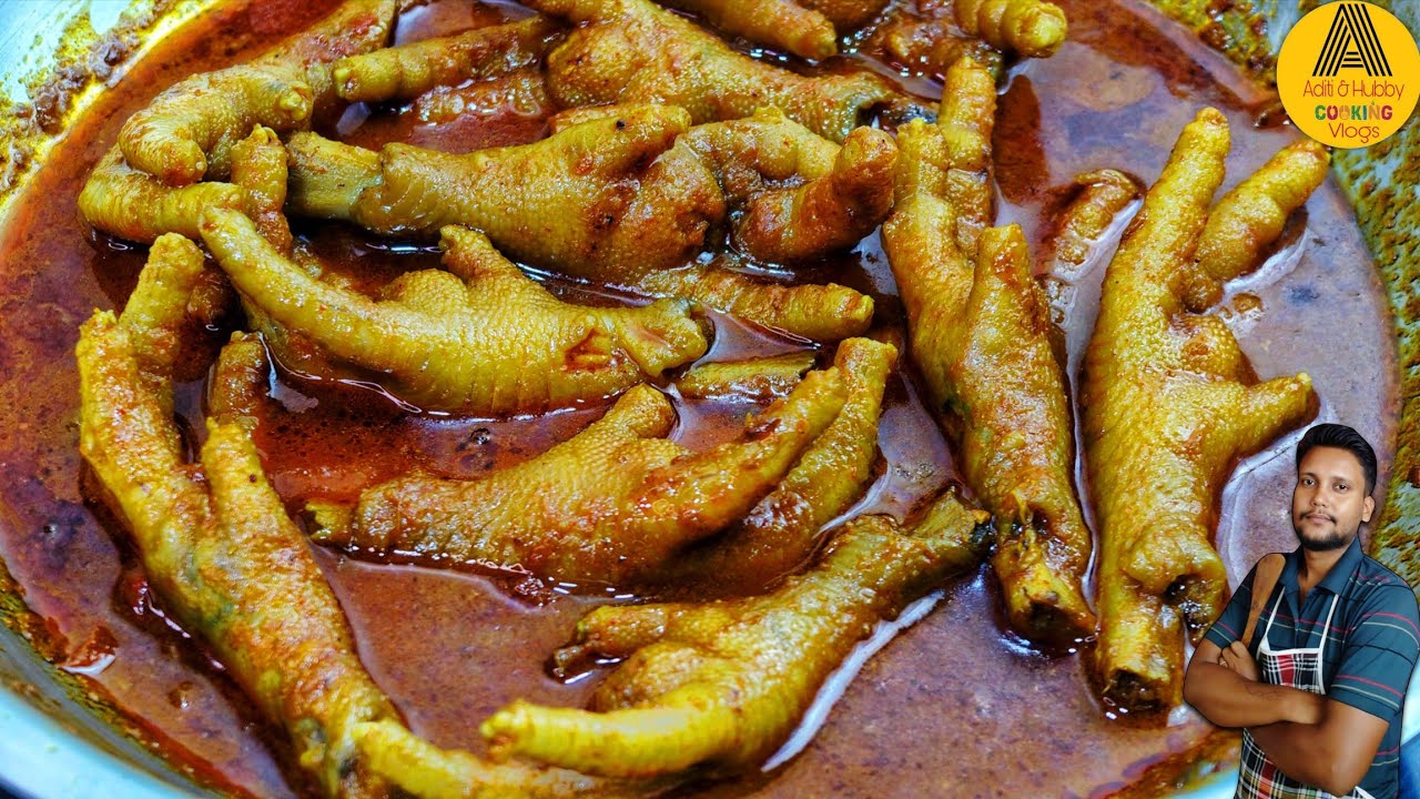 This Is One Of The Best Chicken Feet Curry  Recipes I Have Made 🔥| Desi Style Chicken Feet Recipe