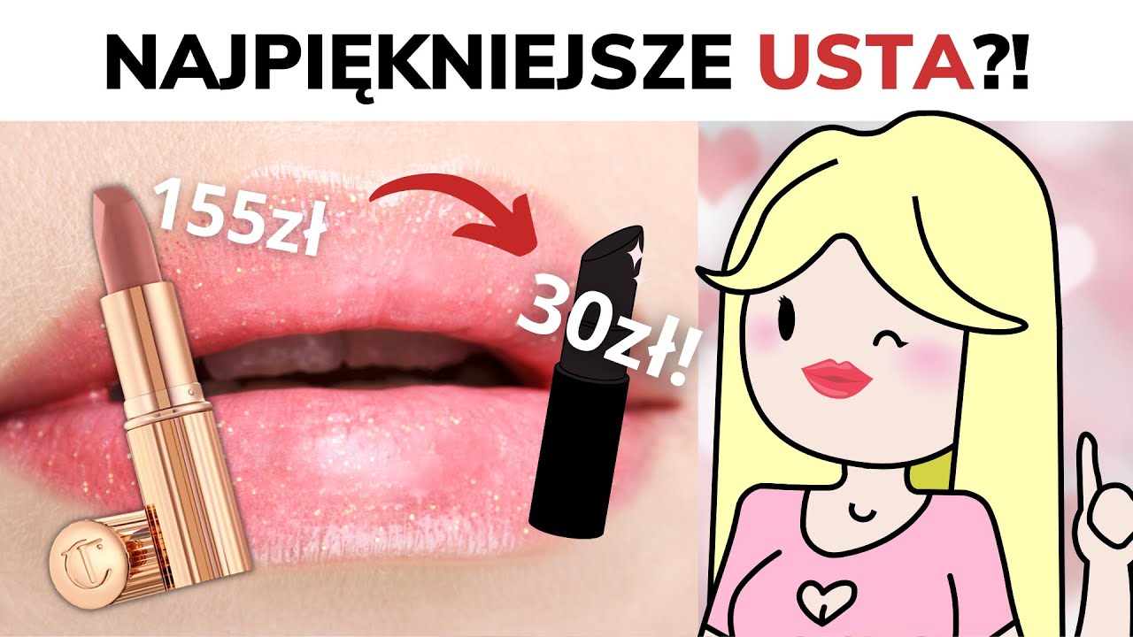 Pielęgnacja UST + zamienniki DROGICH POMADEK (Charlotte Tilbury, Fenty Beauty +)!
