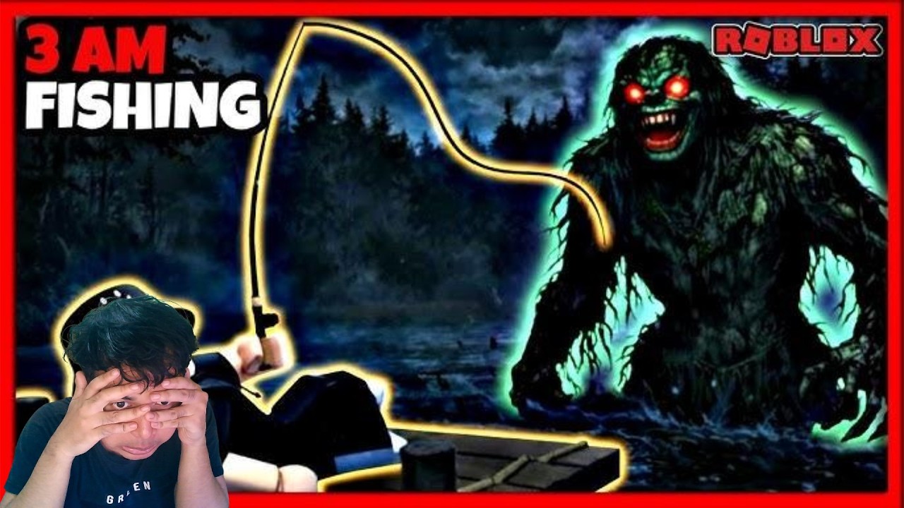 AKU MEMANCING DI JAM 3 MALAM TETAPI... | 3 AM FISHING (ROBLOX INDONESIA)