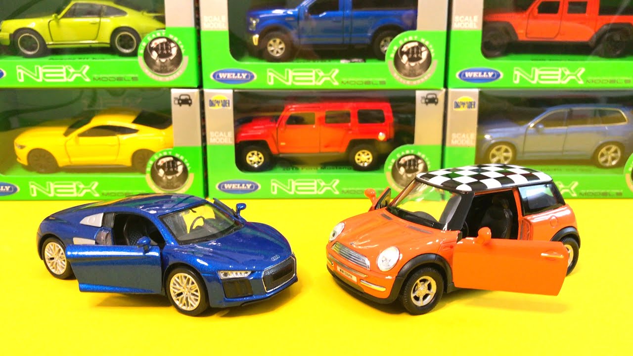 Unboxing new Welly Nex diecast model cars collection 1/34. Diecast Model cars