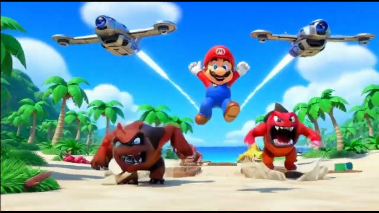 Super Game Mario, but Mario Can Turn Anything He Wants Into 1-Ups 11.