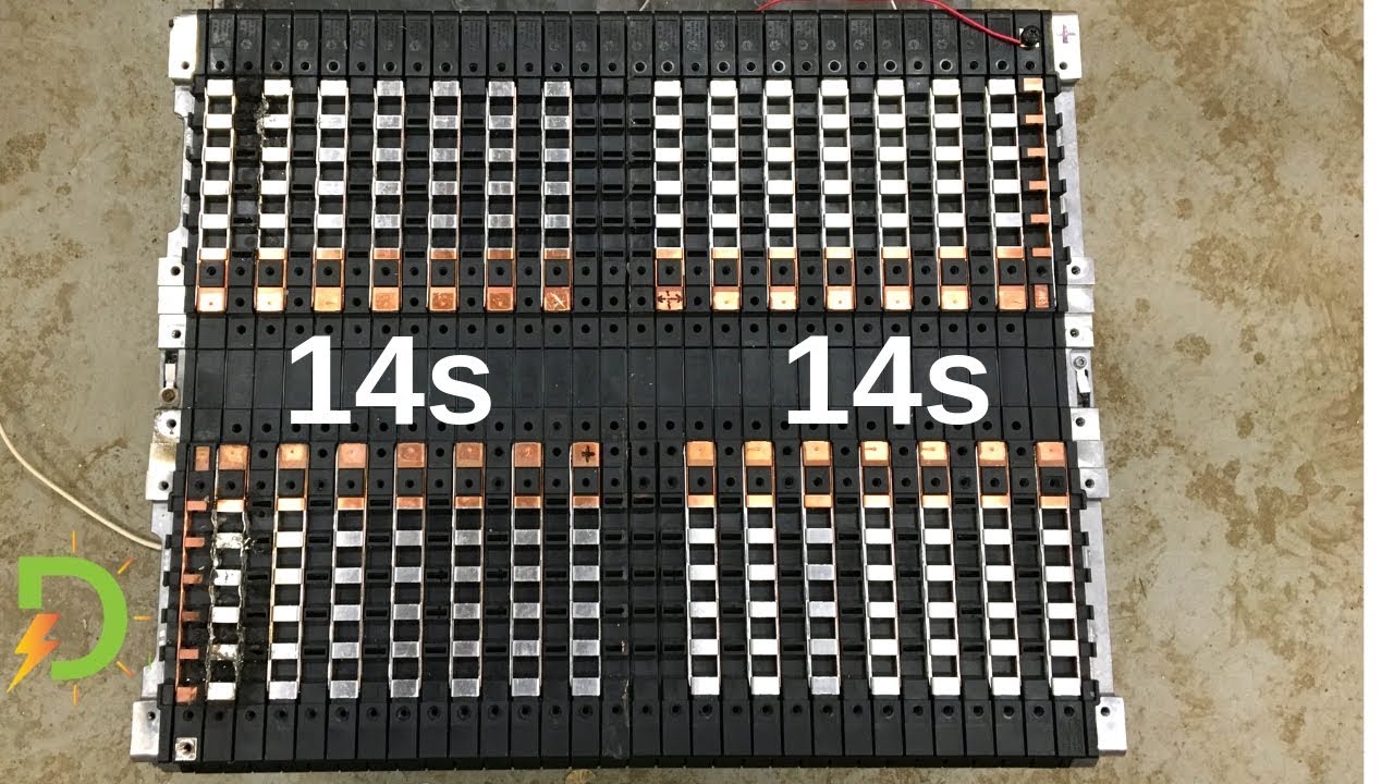 Moving cells around to make a 48 volt pack