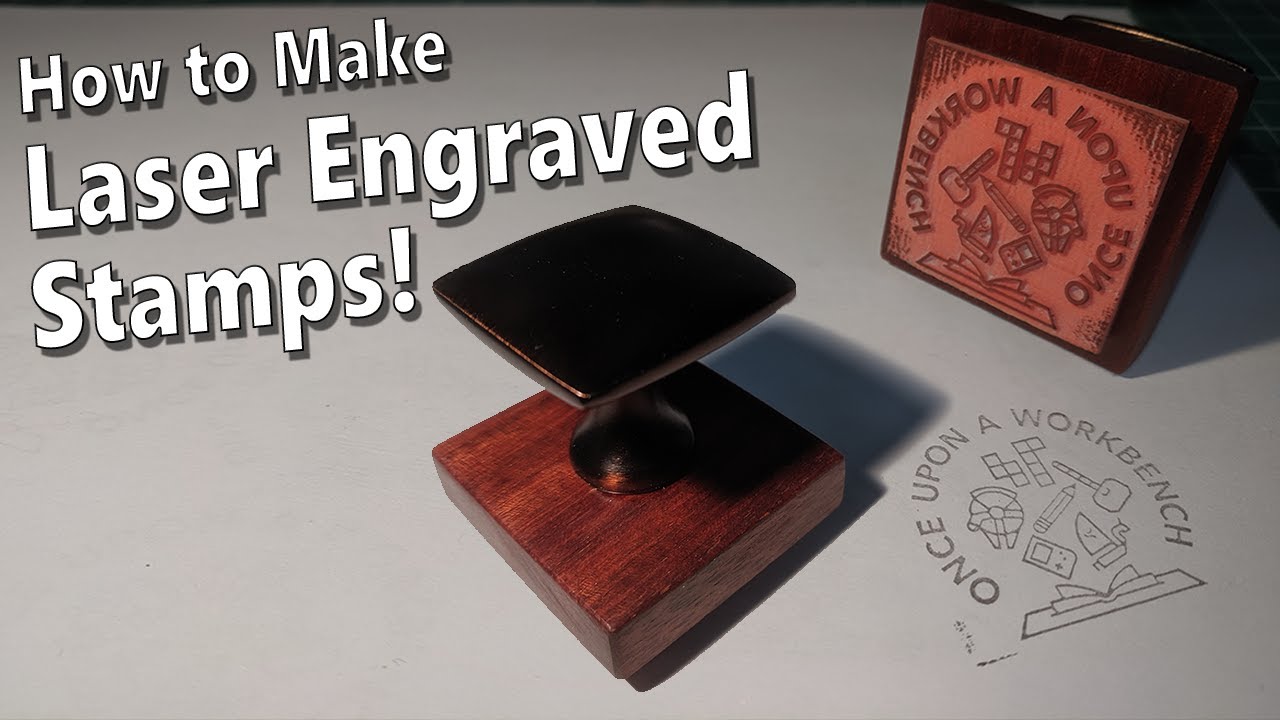 Engraving Rubber Stamps with a K40 Laser