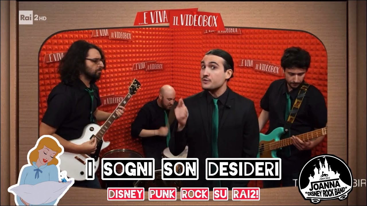 I Sogni Son Desideri (Disney Punk Cover) - Live su Rai 2