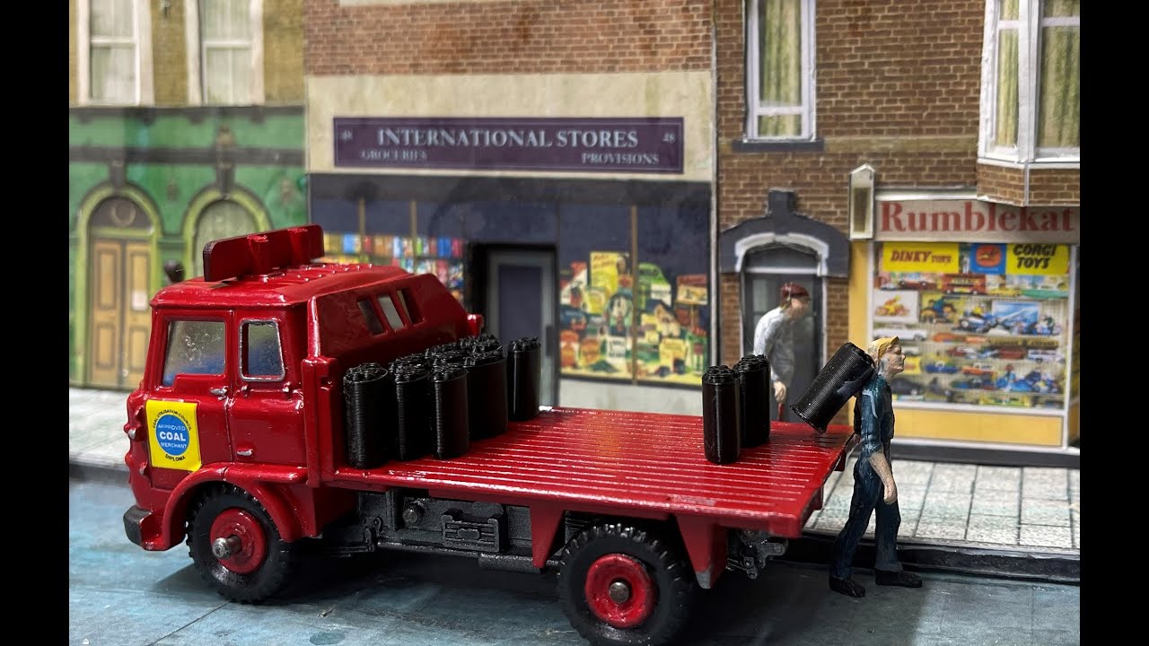 Dinky toys coal truck