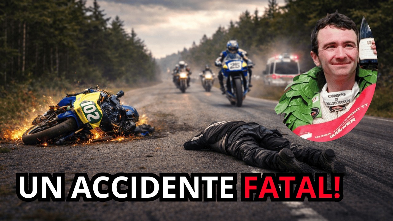 Los TERRORIFICOS  Últimos Minutos de Robert Dunlop en la Isla de Man