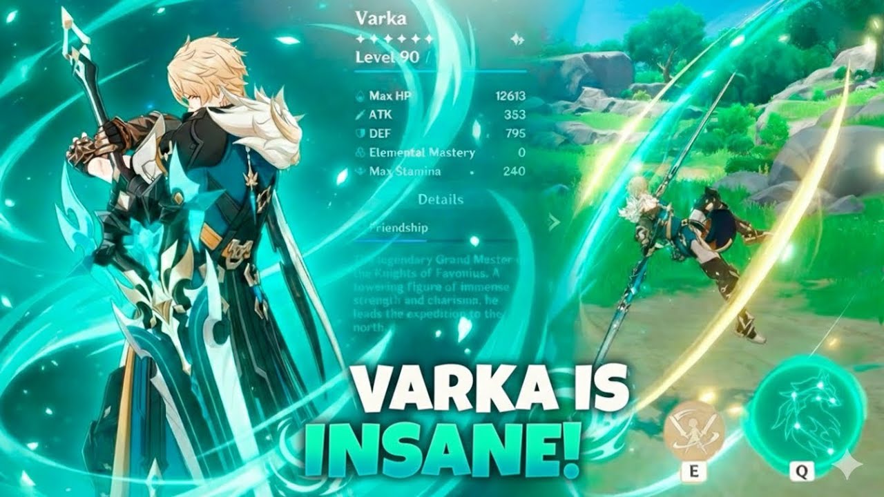 VARKA IS INSANE! The New King of DPS?Genshin Impact