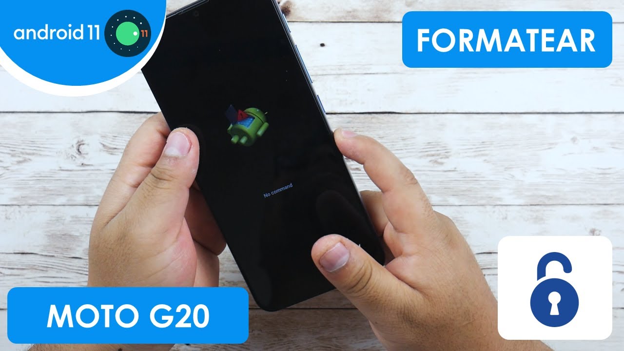 Formatear Motorola Moto G20 | Android 11